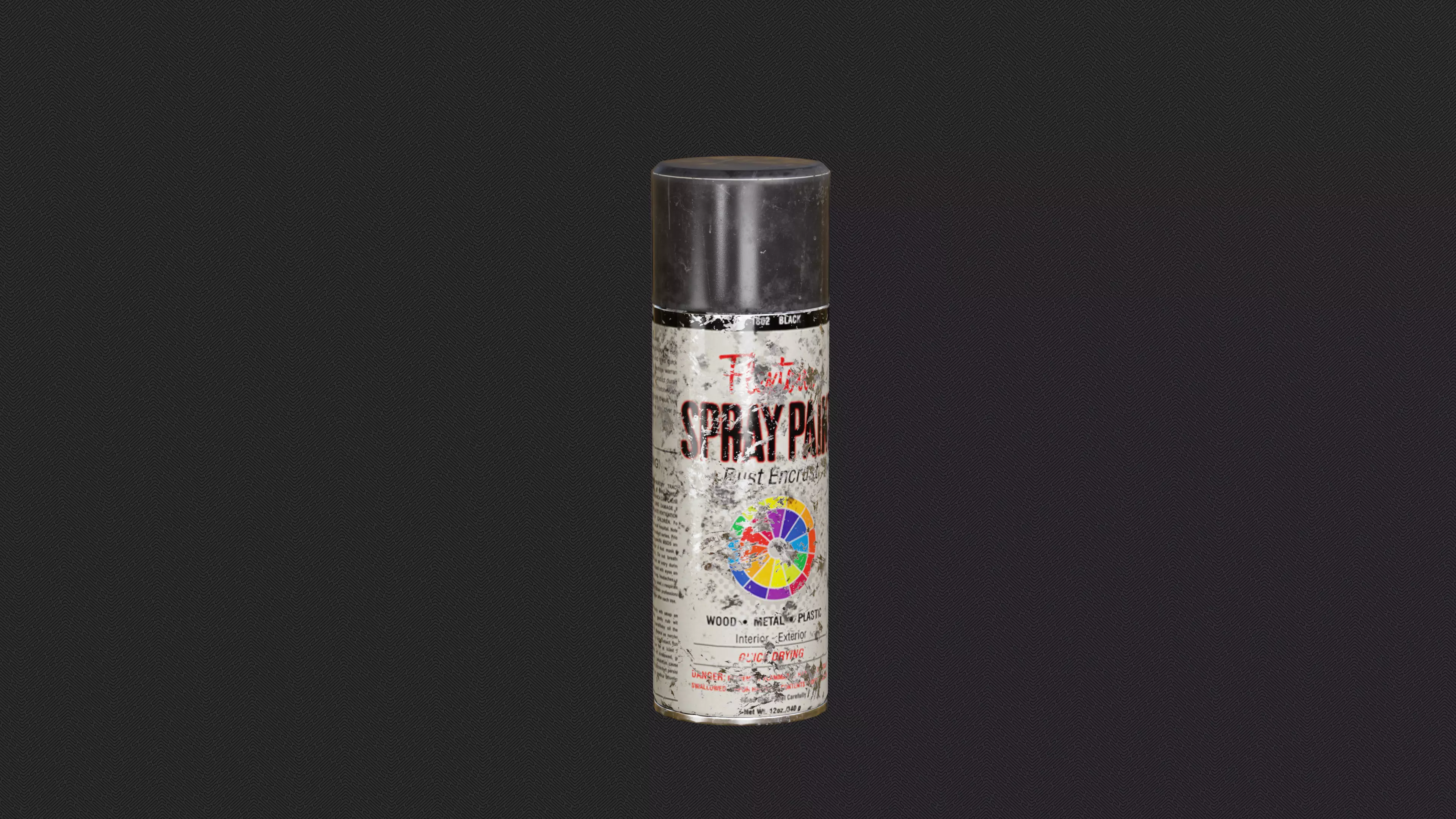 Spray Paint Low-poly 3D model_0