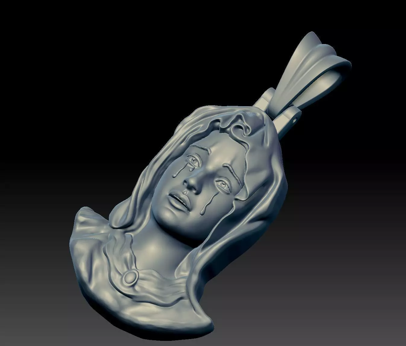Mariam Pendant Free 3D print model