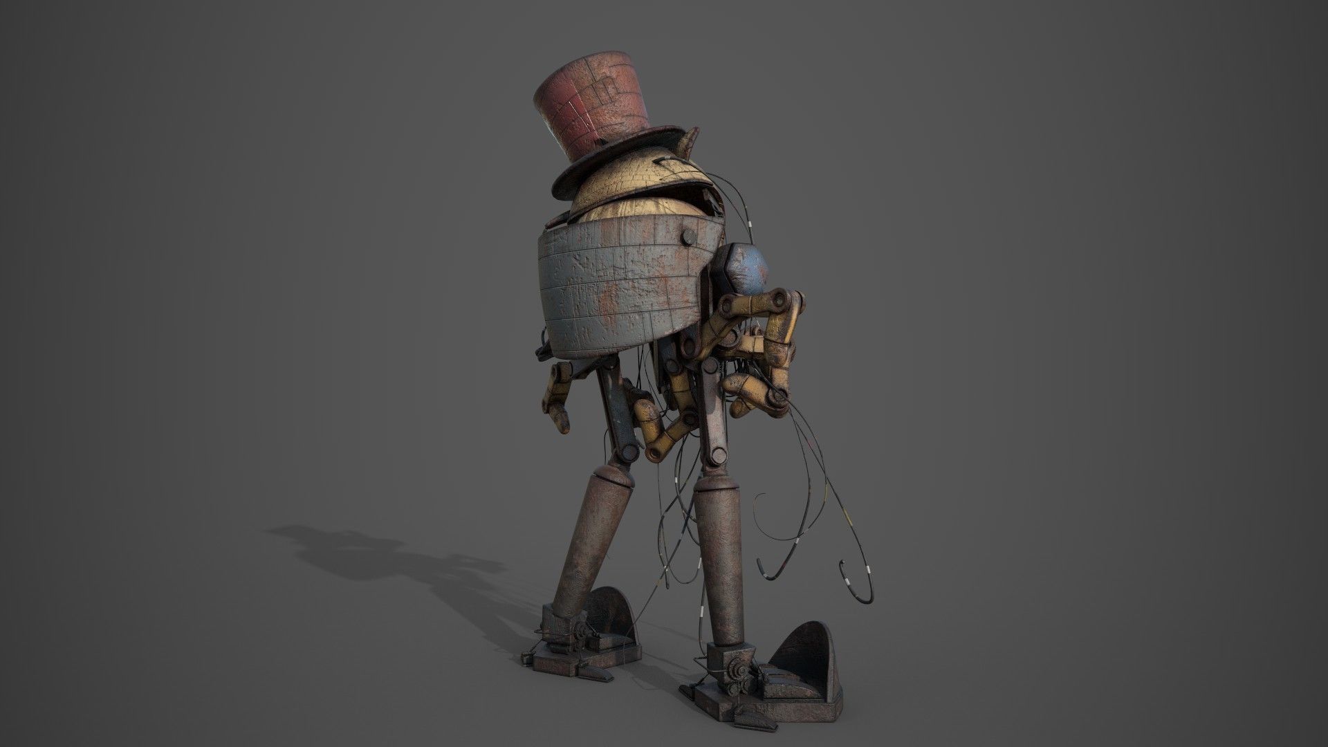 Robot monster 3D model_4