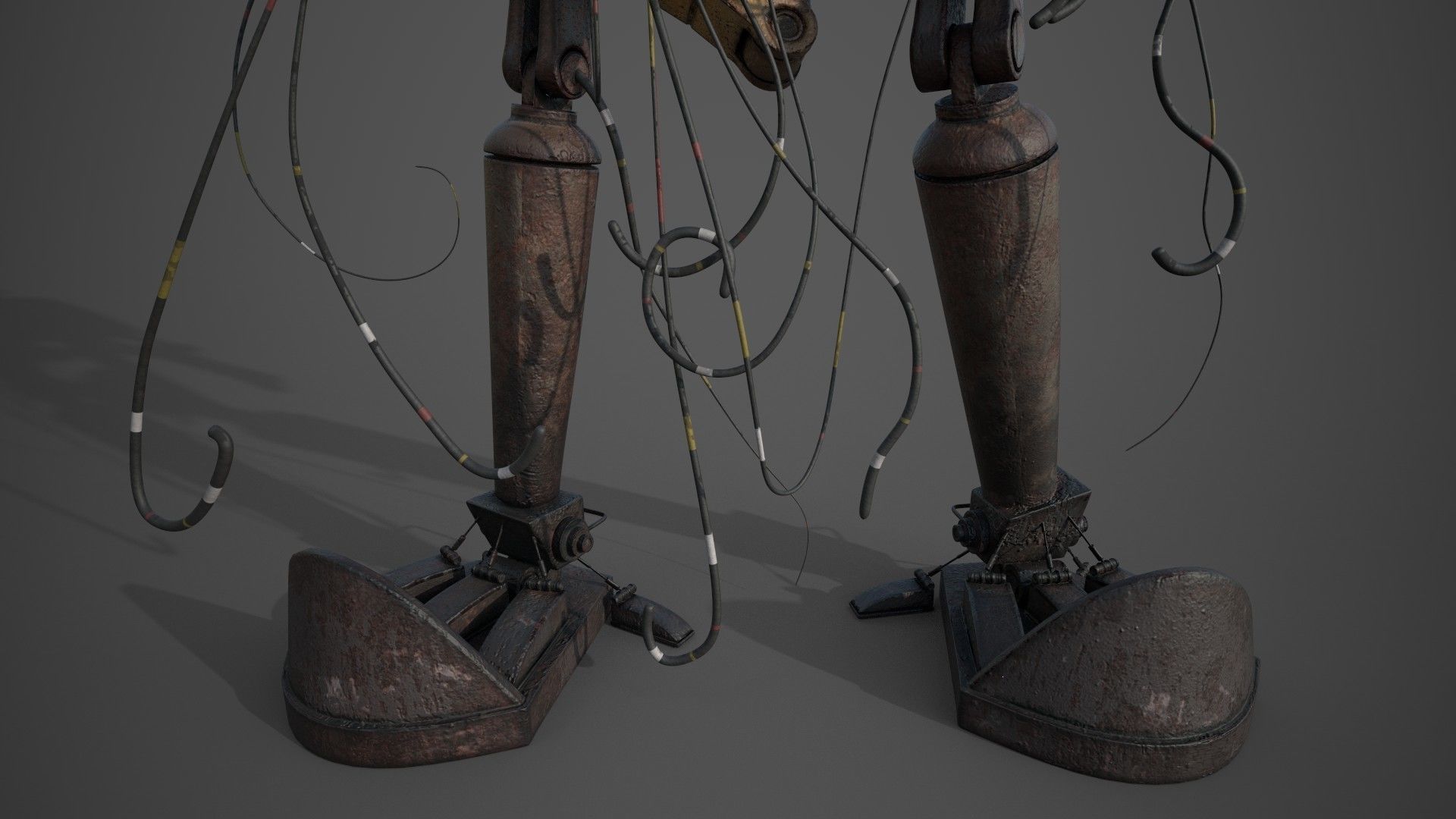 Robot monster 3D model_5