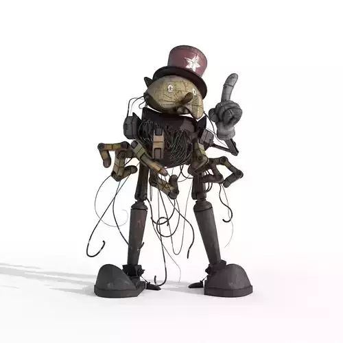 Robot monster 3D model