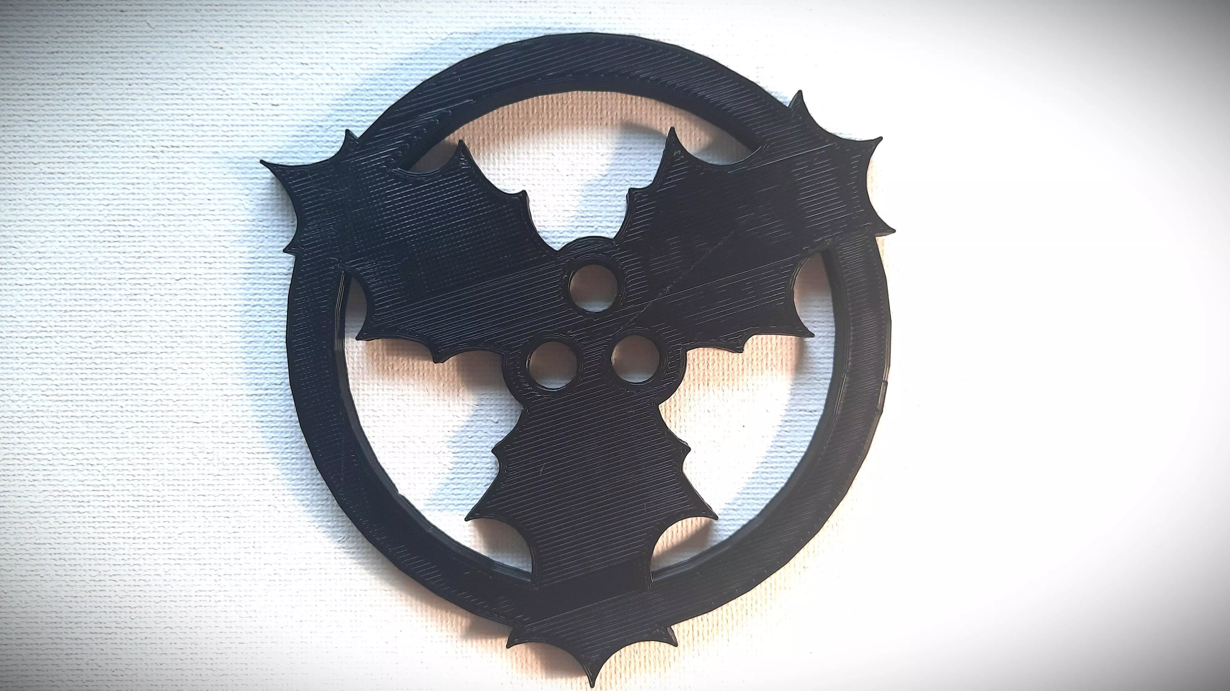 Christmas Coaster - Triple Holly 3D print model_0
