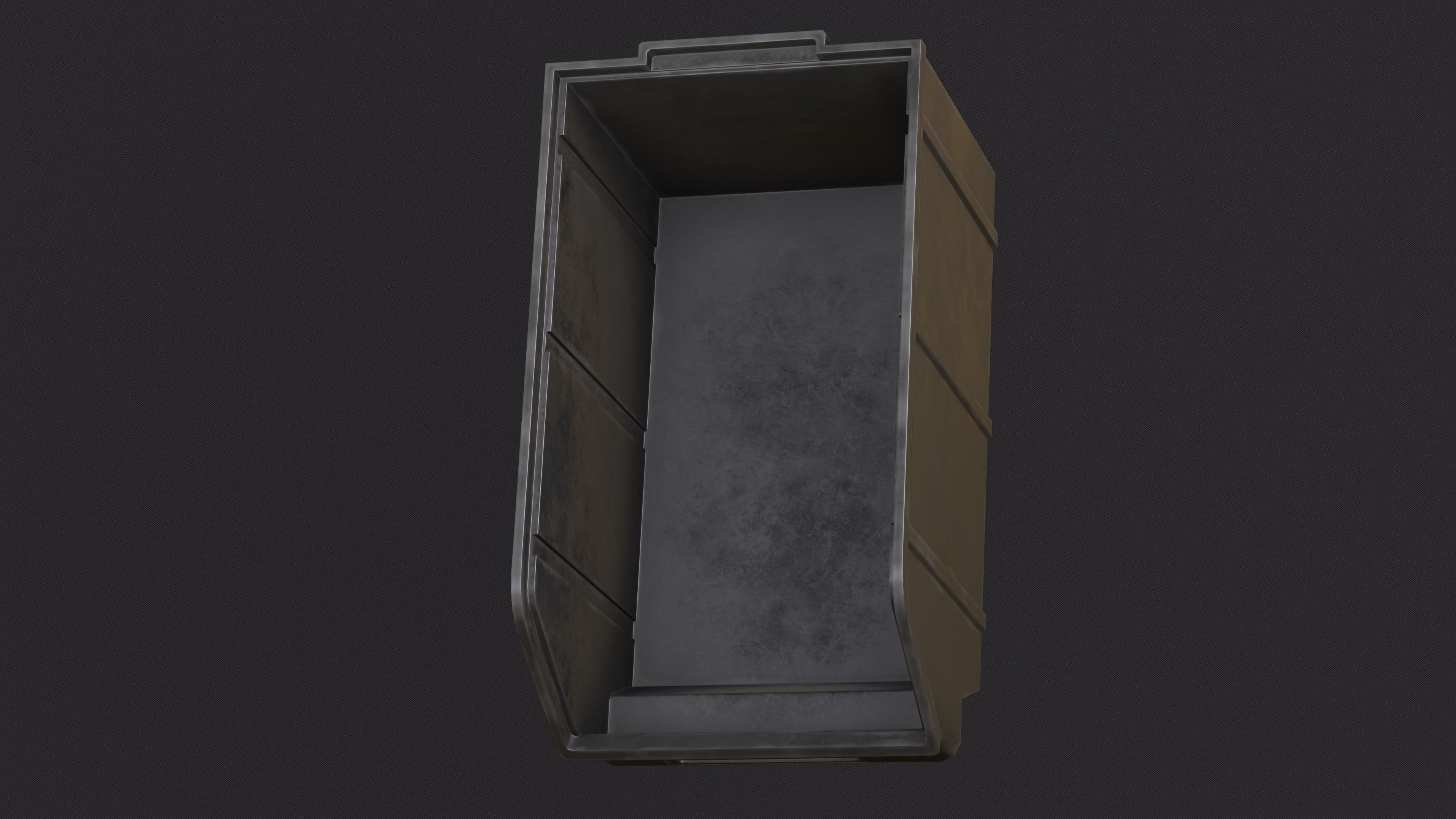 Screw Box Low-poly 3D model_5