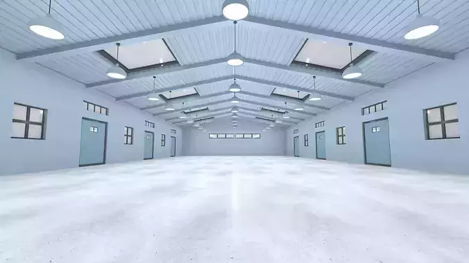 Warehouse industrial building