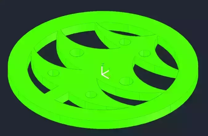 Christmas Coaster - Christmas tree 3D print model