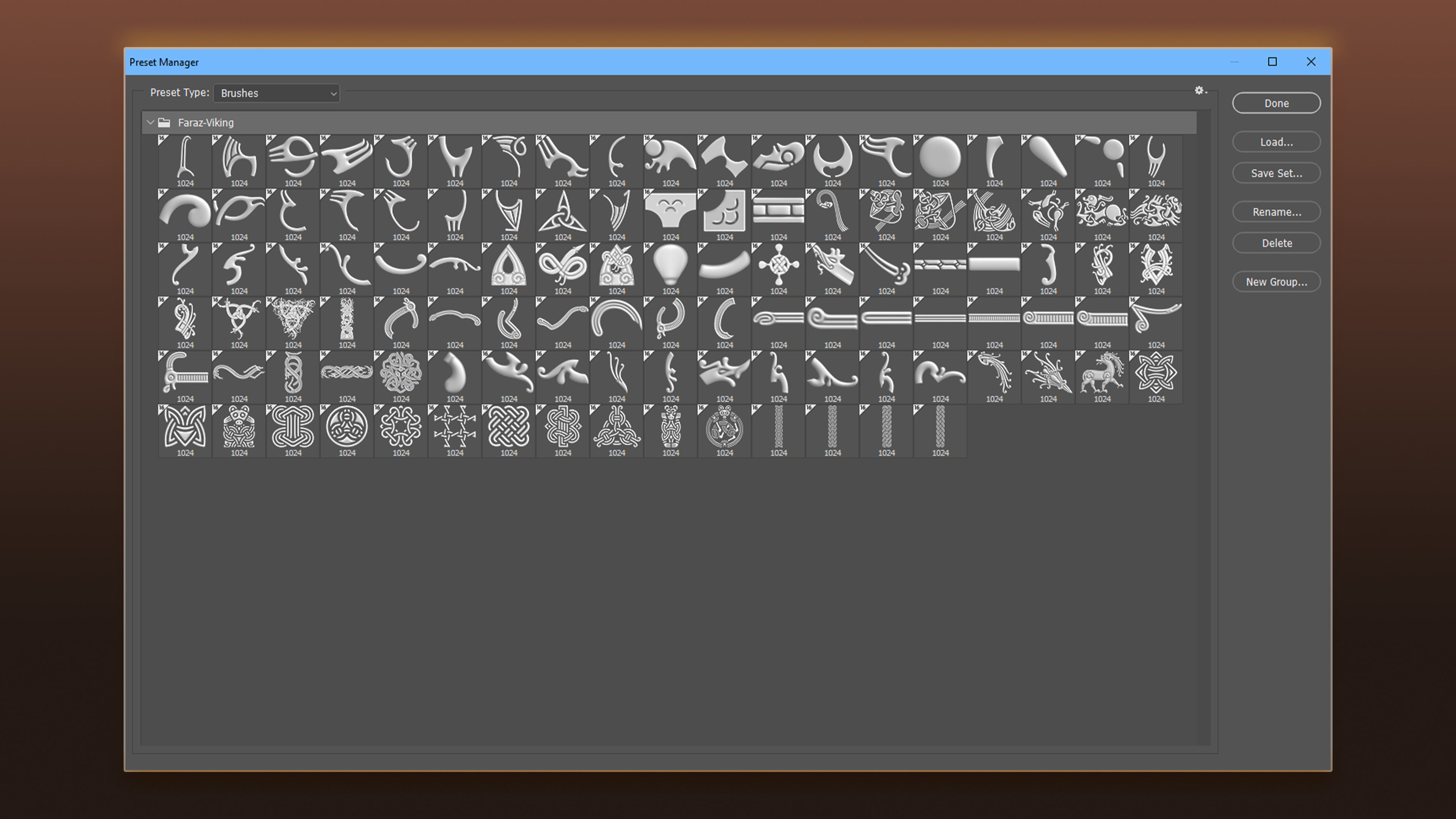 Element Alpha Texture 110 Viking element alpha brush and 3D Model 3D model | CGTrader
