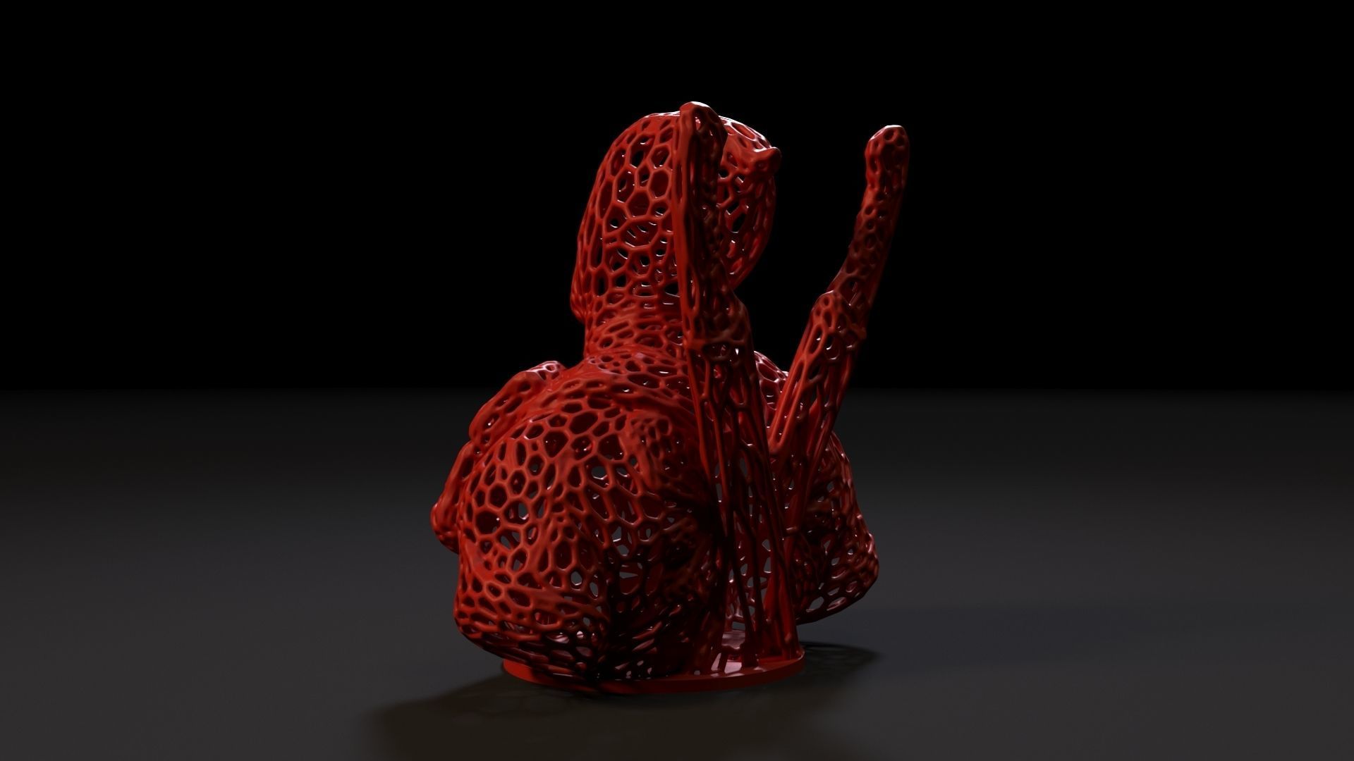 Deadpool 2 sculpture 3D print model_3