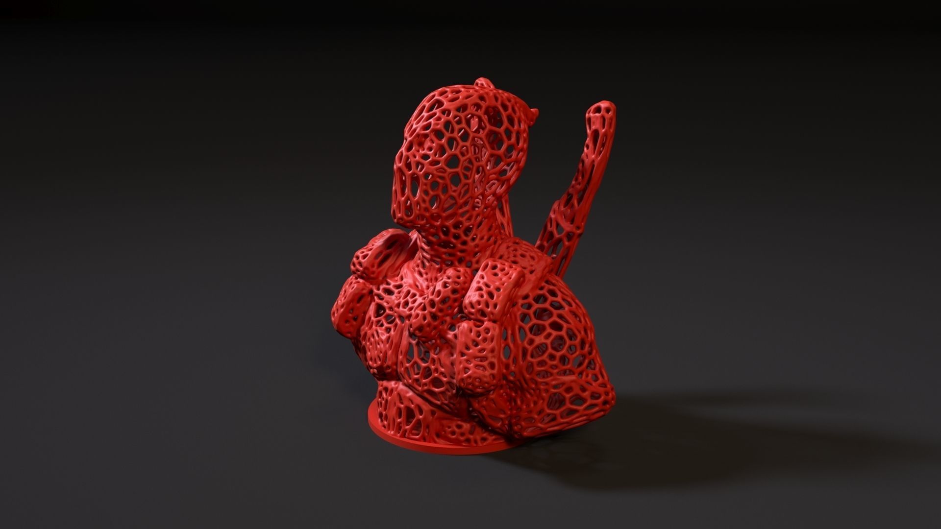 Deadpool 2 sculpture 3D print model_1