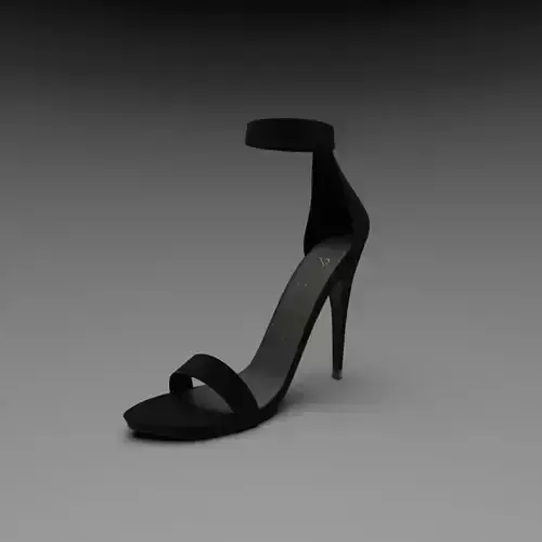 3D High Heels - Ankle Strap Sandal High Heels