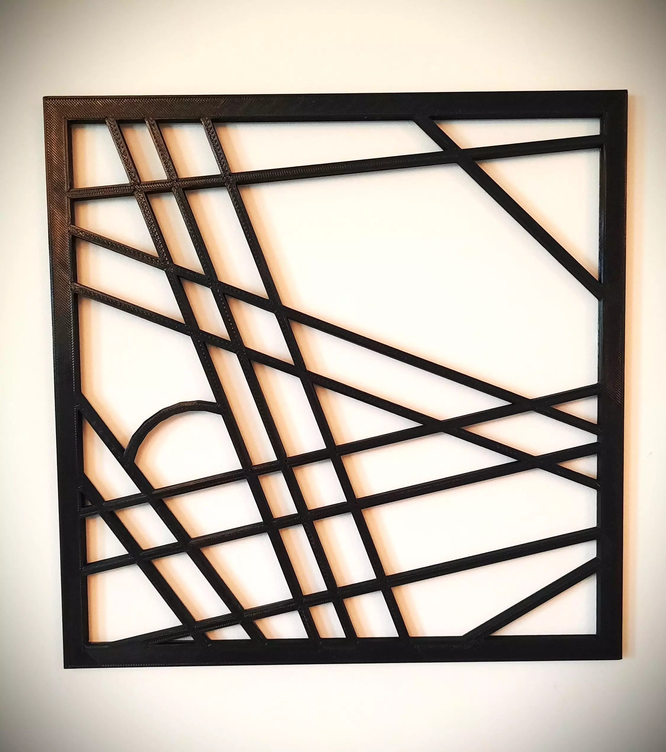 Wall Decor Lines - 1 Arch 3D print model