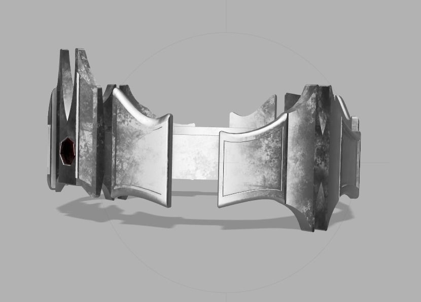 Targaryen Crown - Aegon The Conqueror - House Of The Dragon 3D print model_8