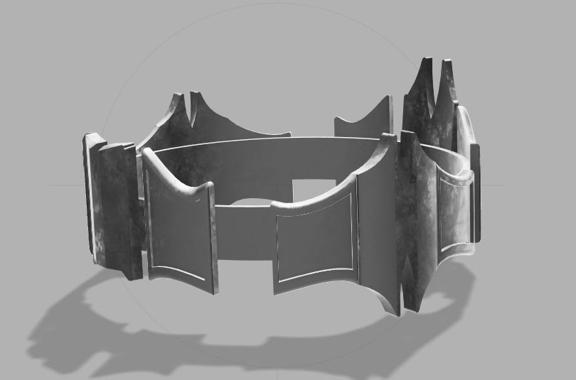 Targaryen Crown - Aegon The Conqueror - House Of The Dragon 3D print model_11