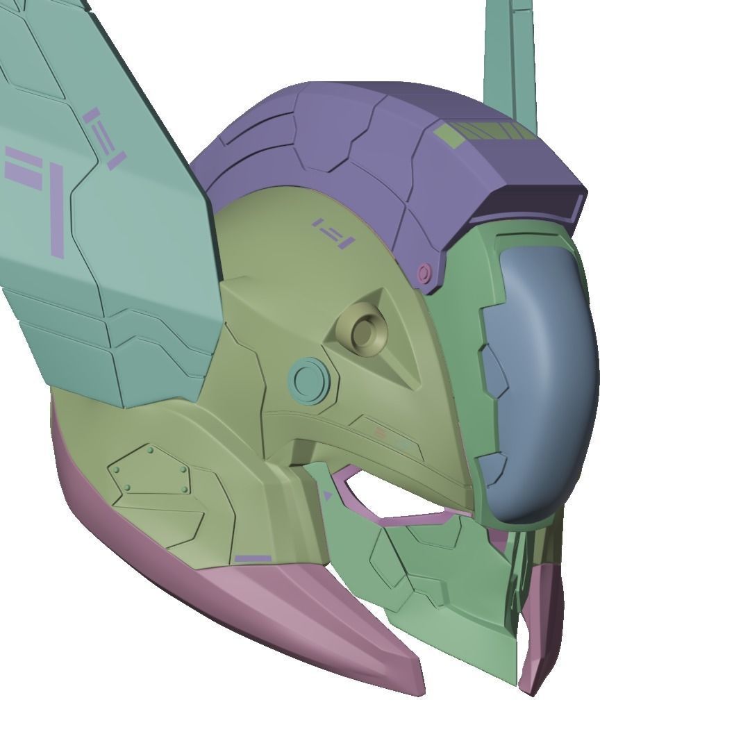  XFG-02 Lfrith Gundam for 3d printing and Cosplay 3D print model_31