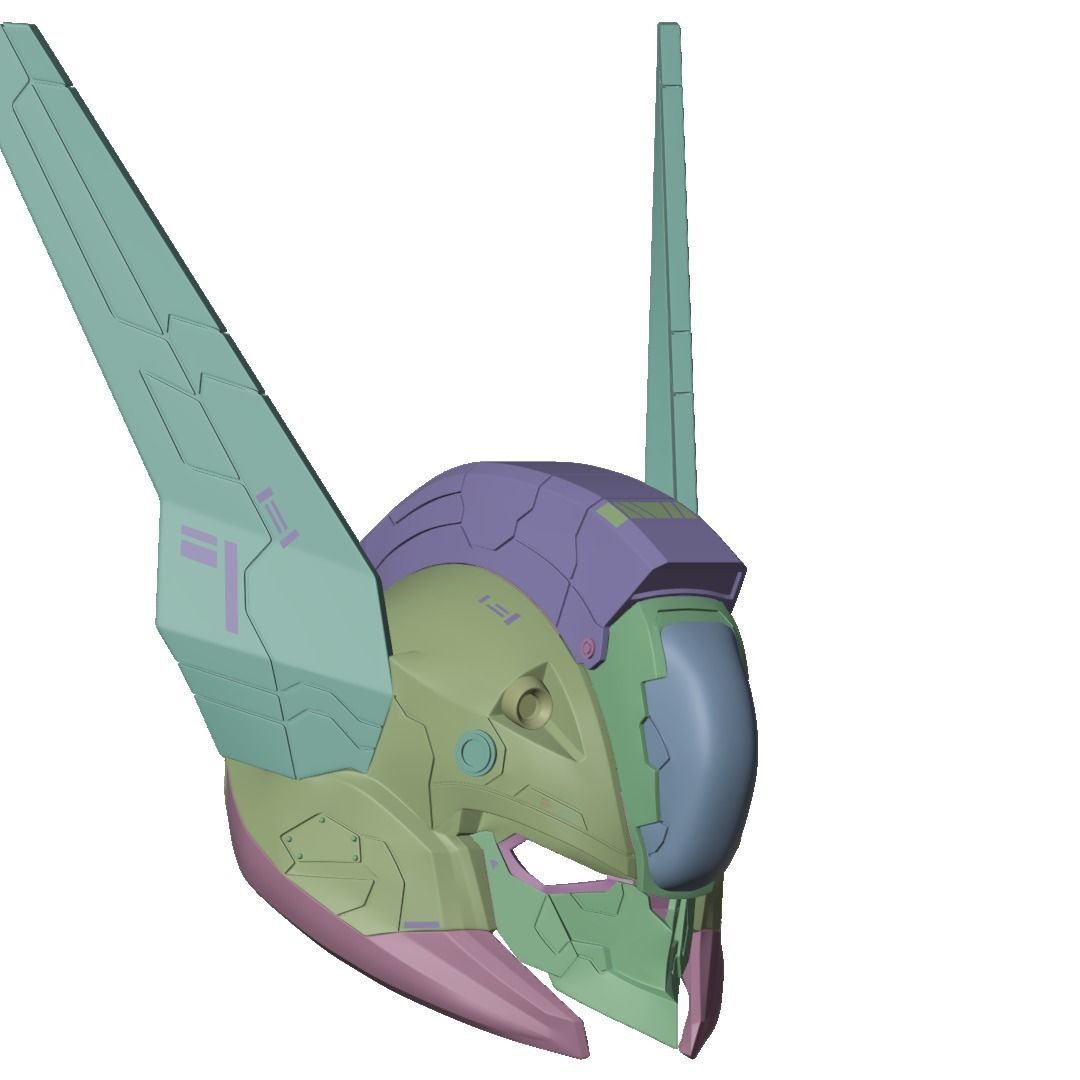  XFG-02 Lfrith Gundam for 3d printing and Cosplay 3D print model_28