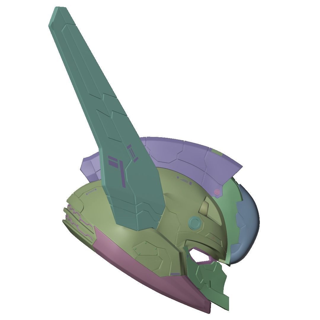  XFG-02 Lfrith Gundam for 3d printing and Cosplay 3D print model_29