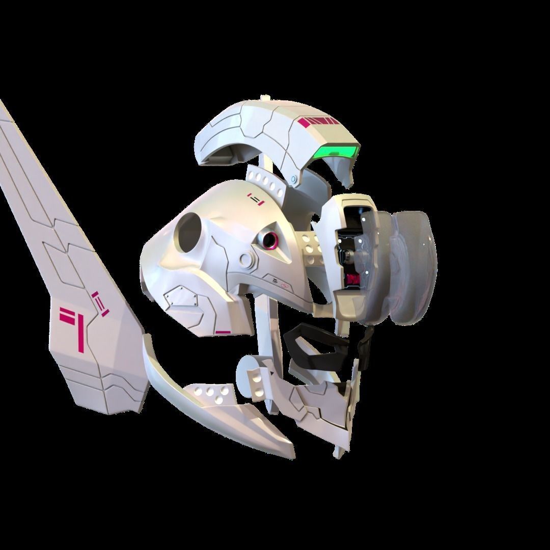  XFG-02 Lfrith Gundam for 3d printing and Cosplay 3D print model_7