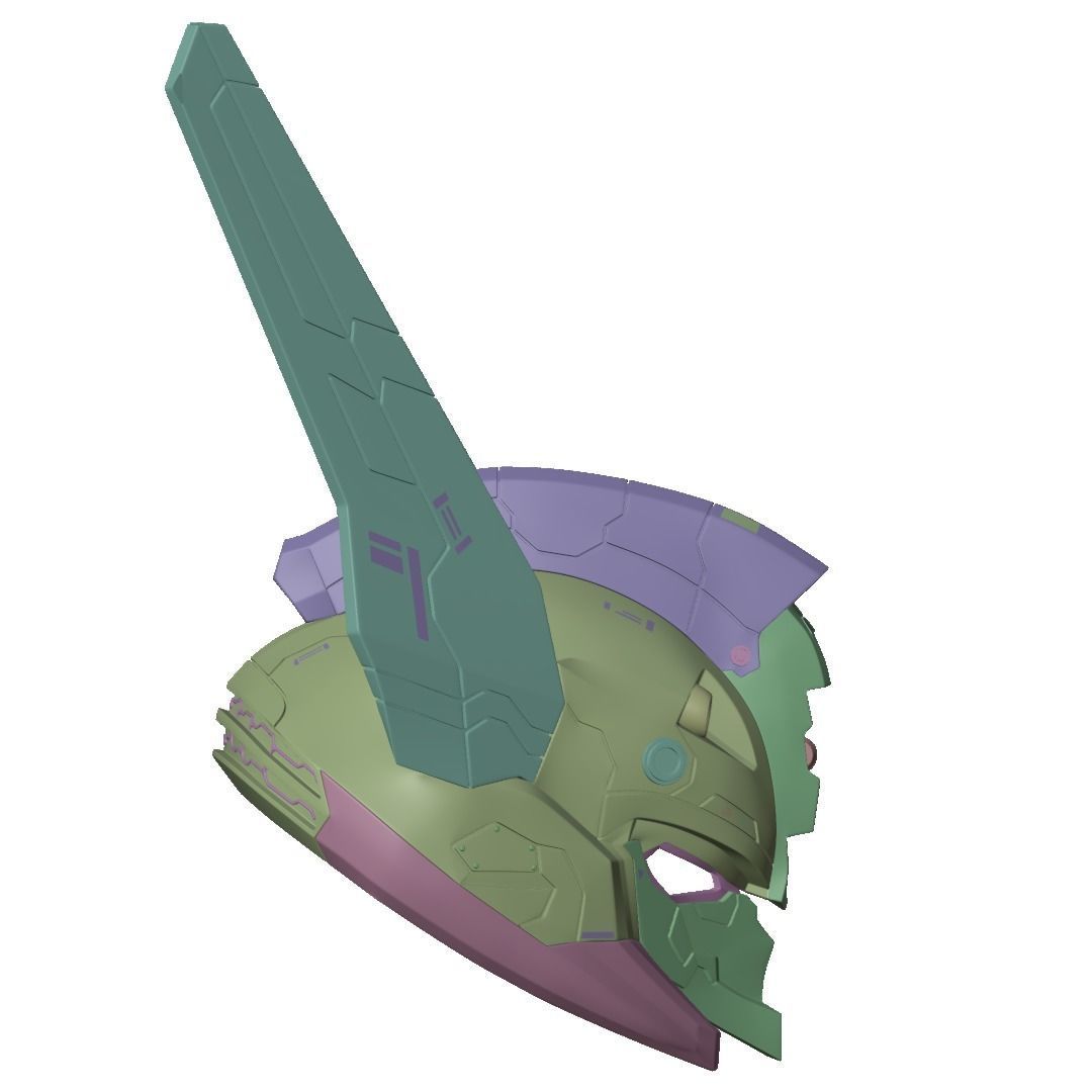  XFG-02 Lfrith Gundam for 3d printing and Cosplay 3D print model_30