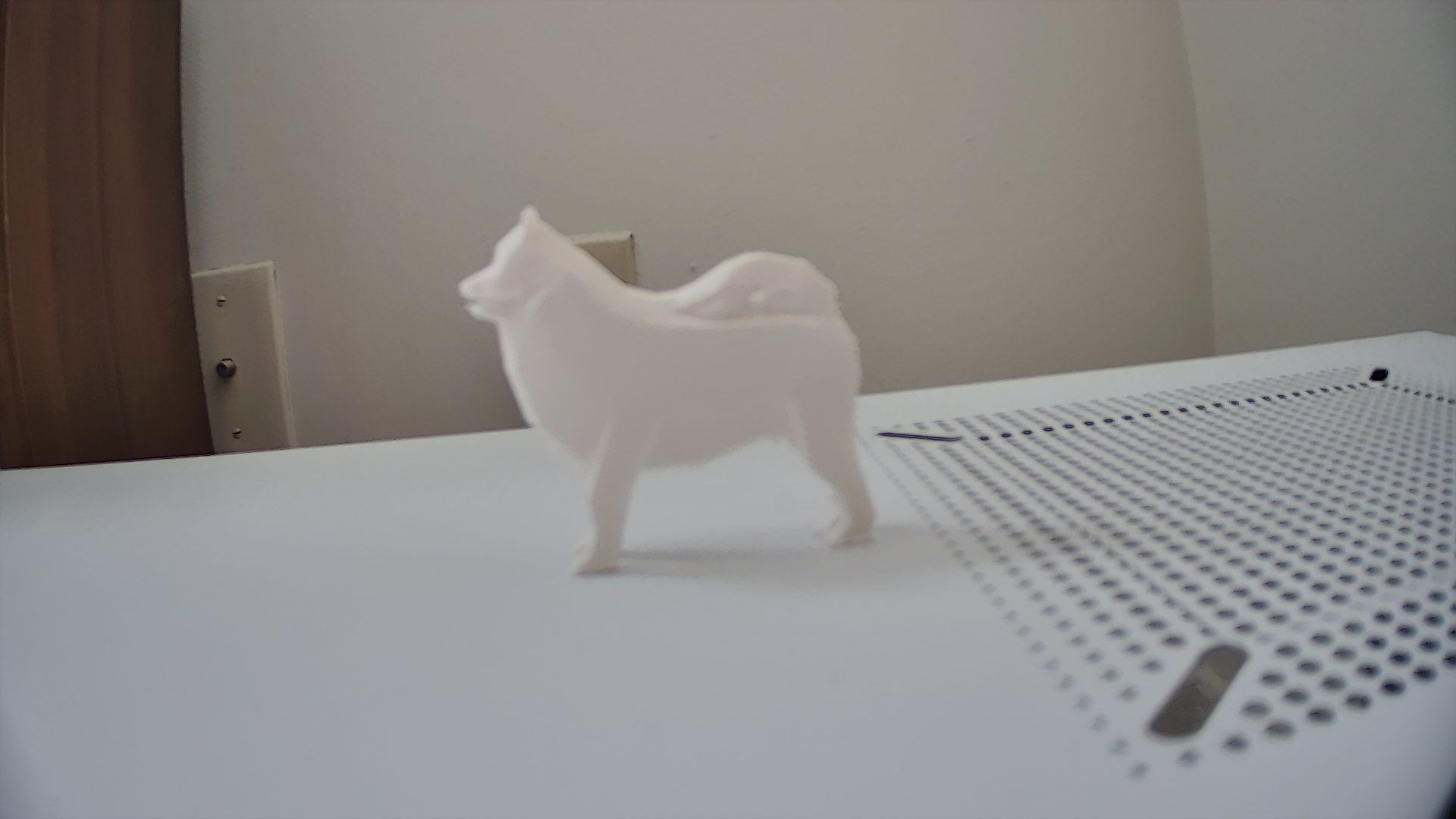Low Poly Samoyed Version One 3D print model_1