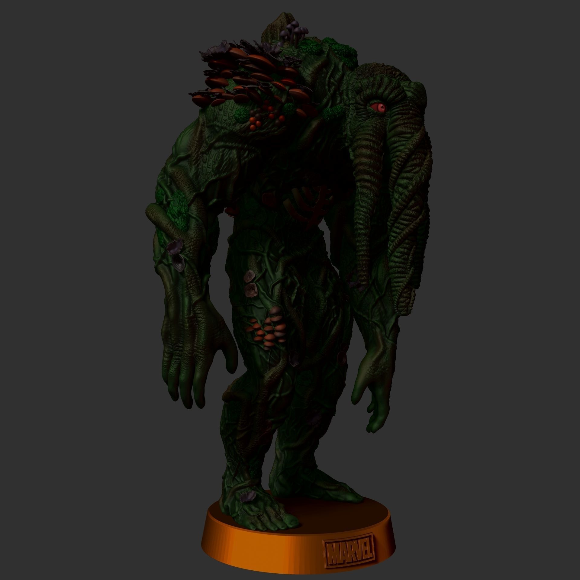 Man-Thing - Werewolf by Night Movie Version 3D print model_13