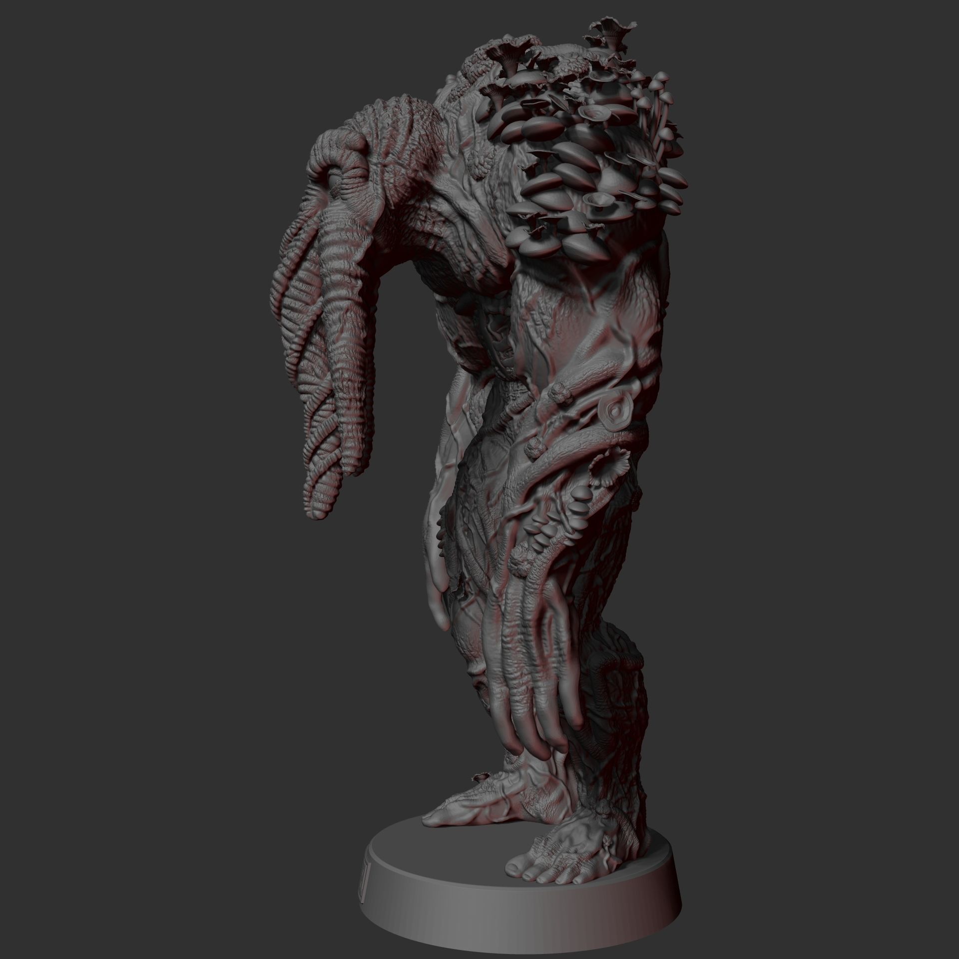 Man-Thing - Werewolf by Night Movie Version 3D print model_16