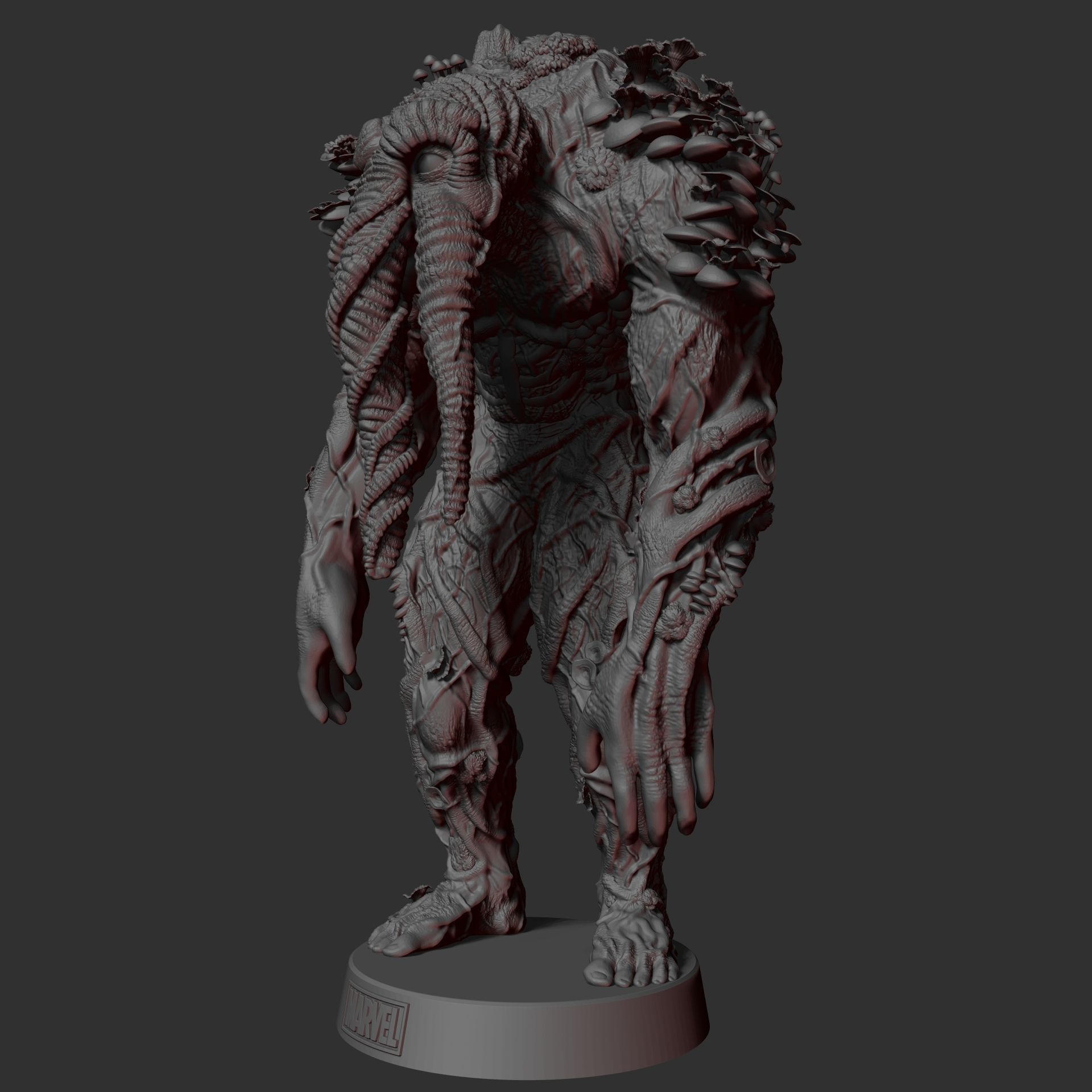 Man-Thing - Werewolf by Night Movie Version 3D print model_15