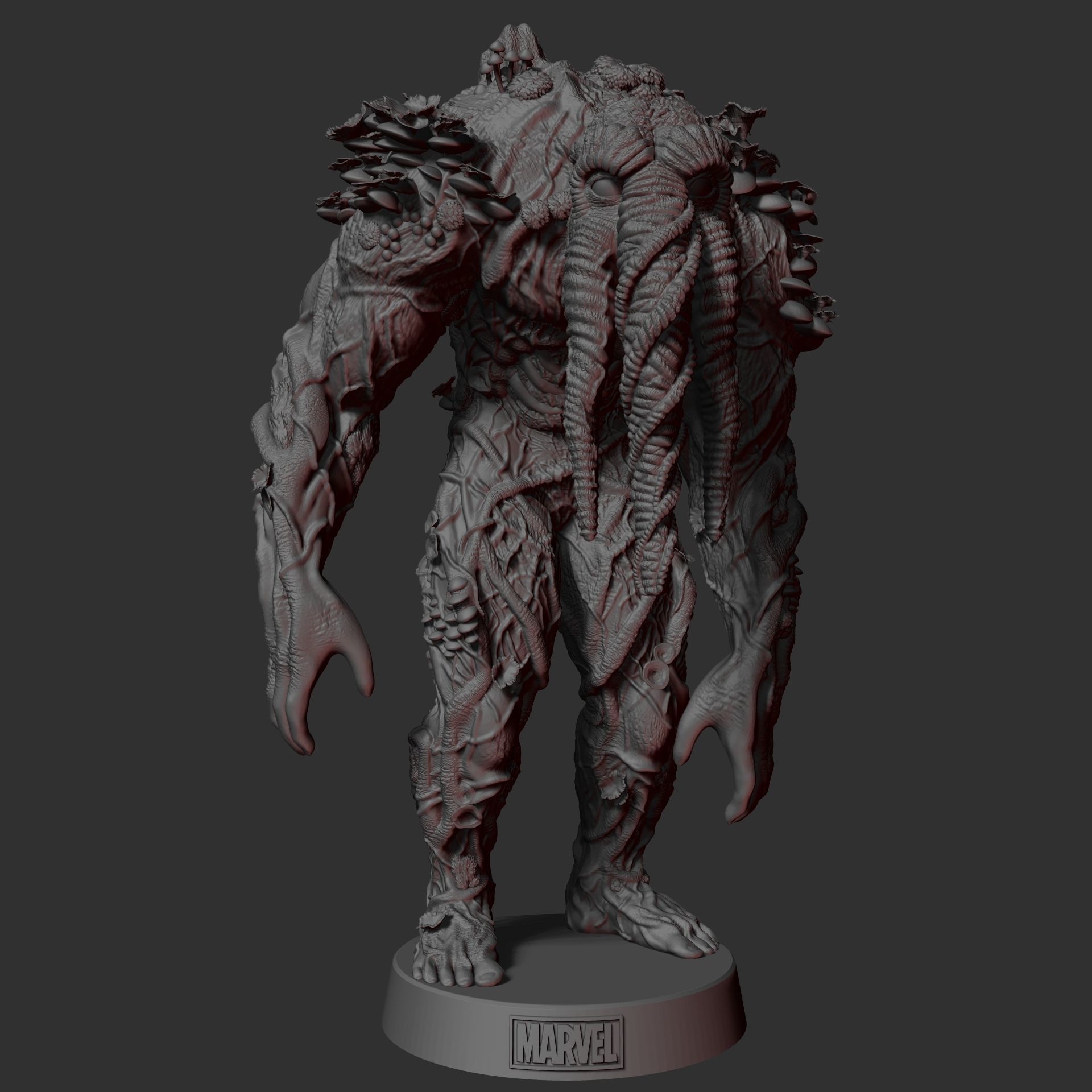 Man-Thing - Werewolf by Night Movie Version 3D print model_14