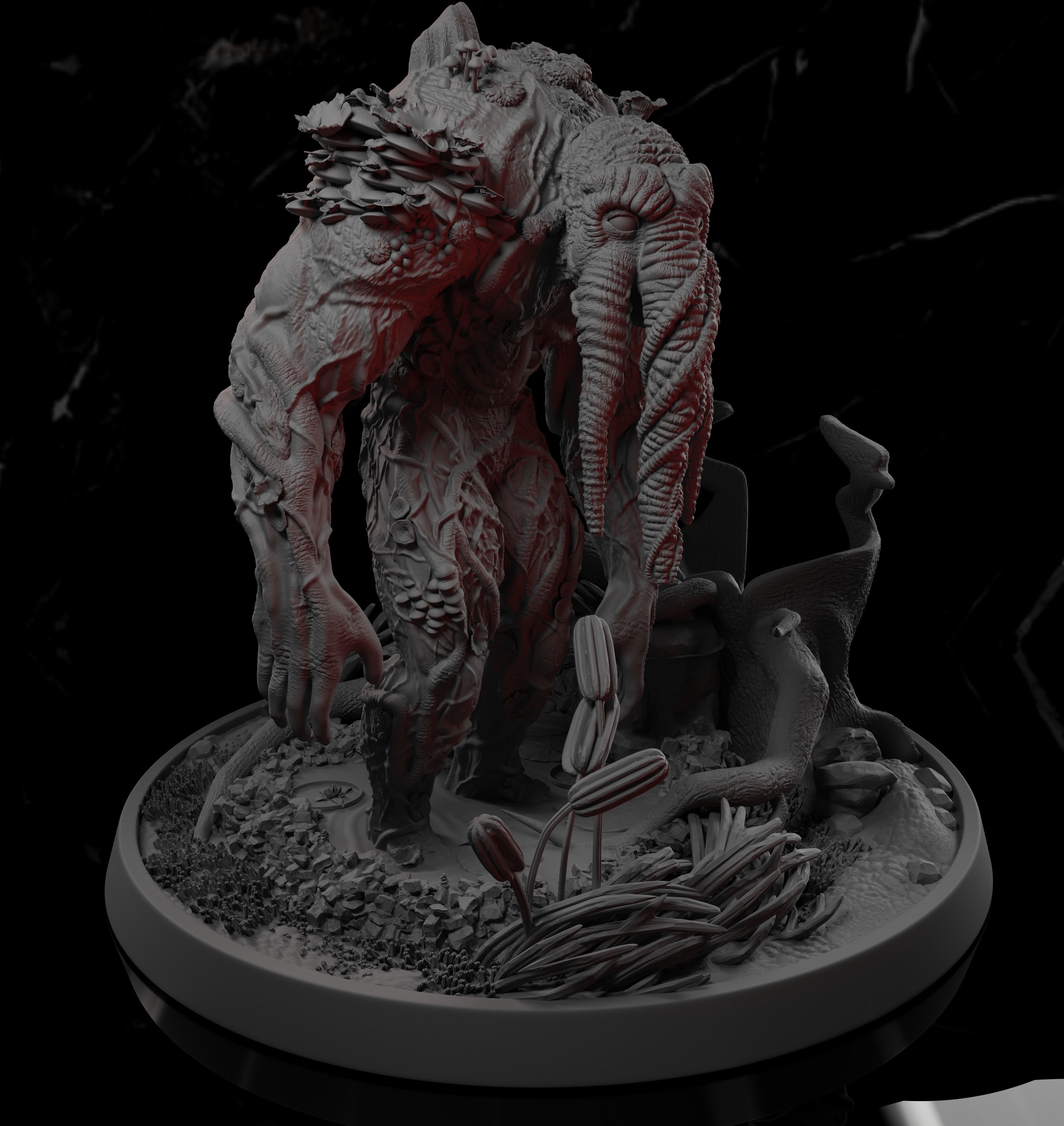 Man-Thing - Werewolf by Night Movie Version 3D print model_5