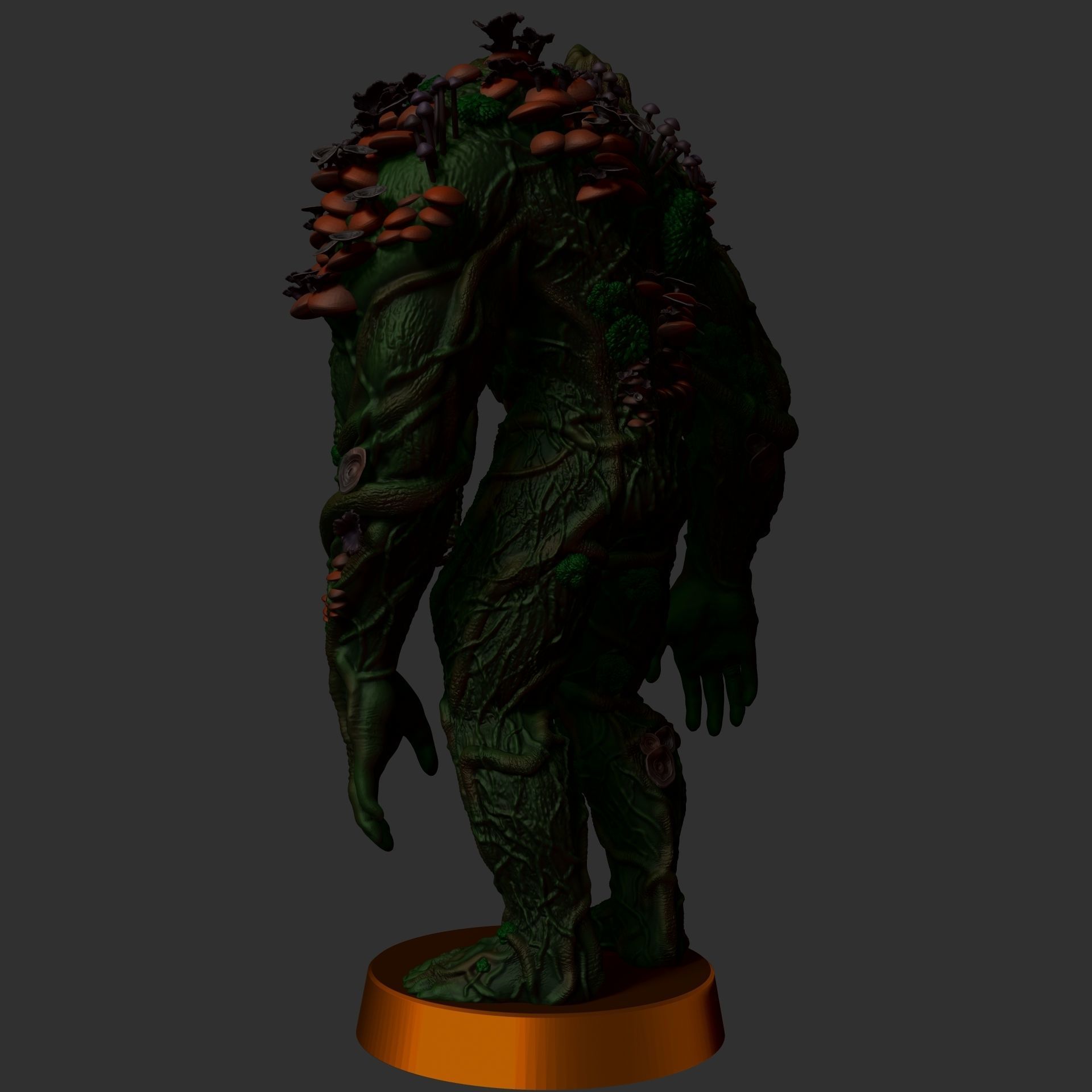 Man-Thing - Werewolf by Night Movie Version 3D print model_9