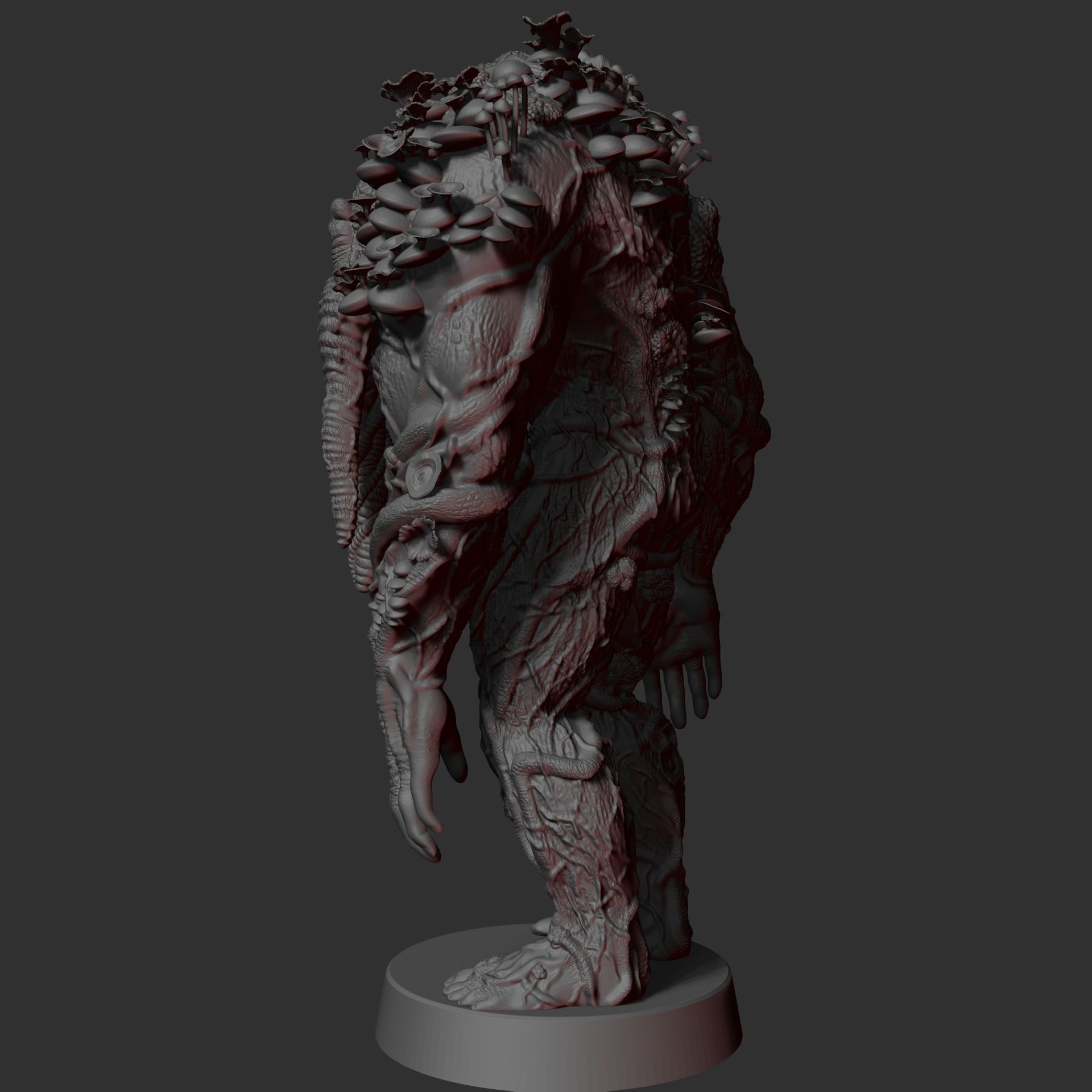 Man-Thing - Werewolf by Night Movie Version 3D print model_17