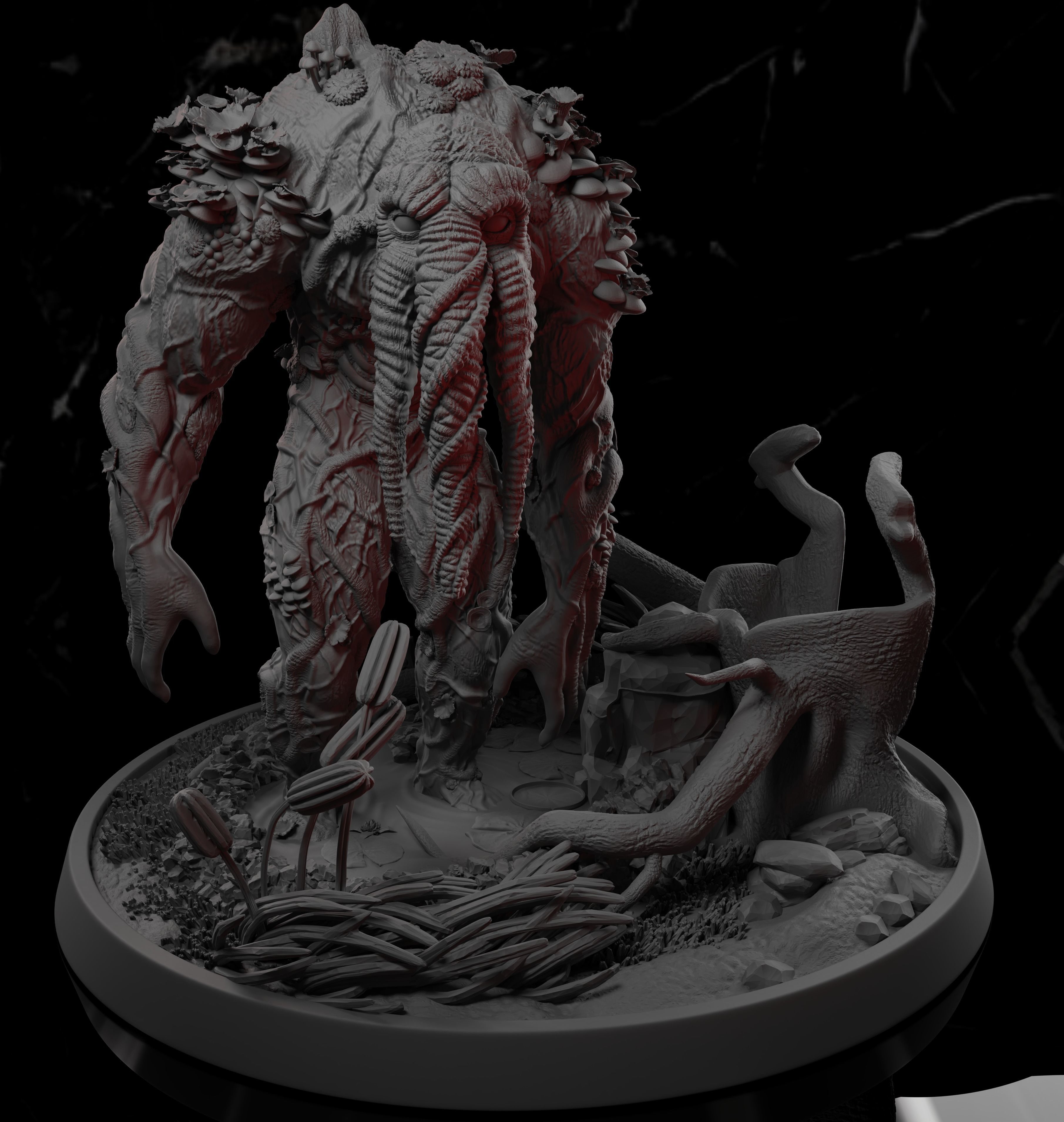 Man-Thing - Werewolf by Night Movie Version 3D print model_4