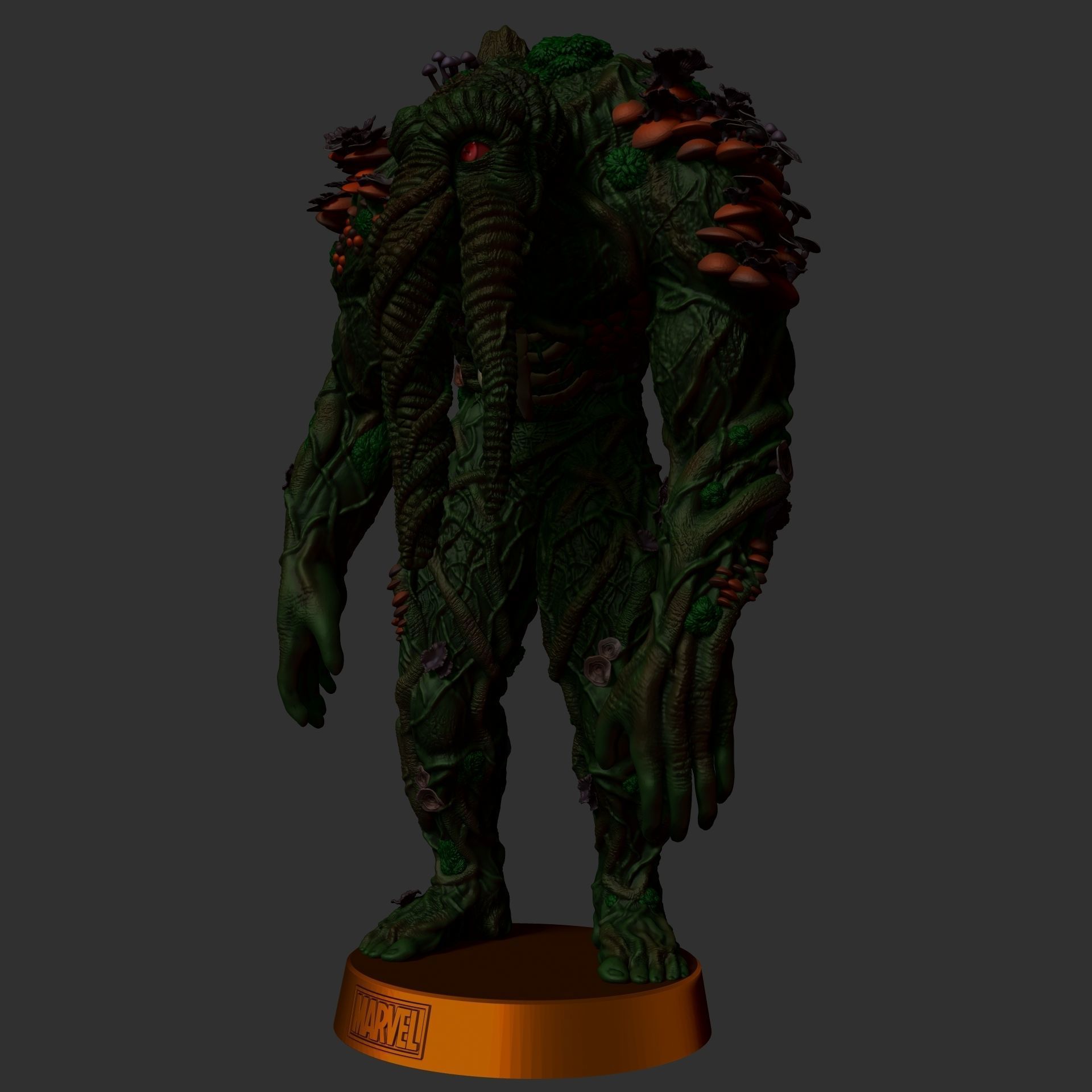 Man-Thing - Werewolf by Night Movie Version 3D print model_7