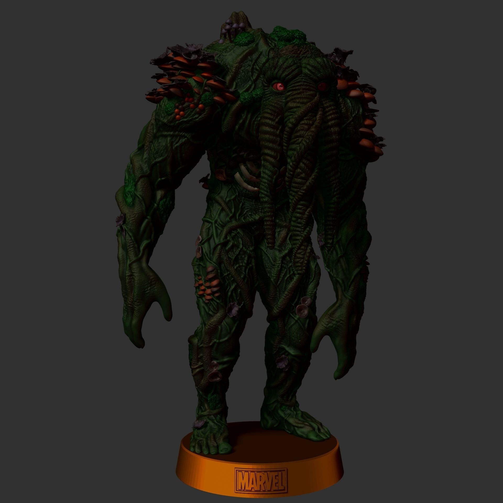 Man-Thing - Werewolf by Night Movie Version 3D print model_6