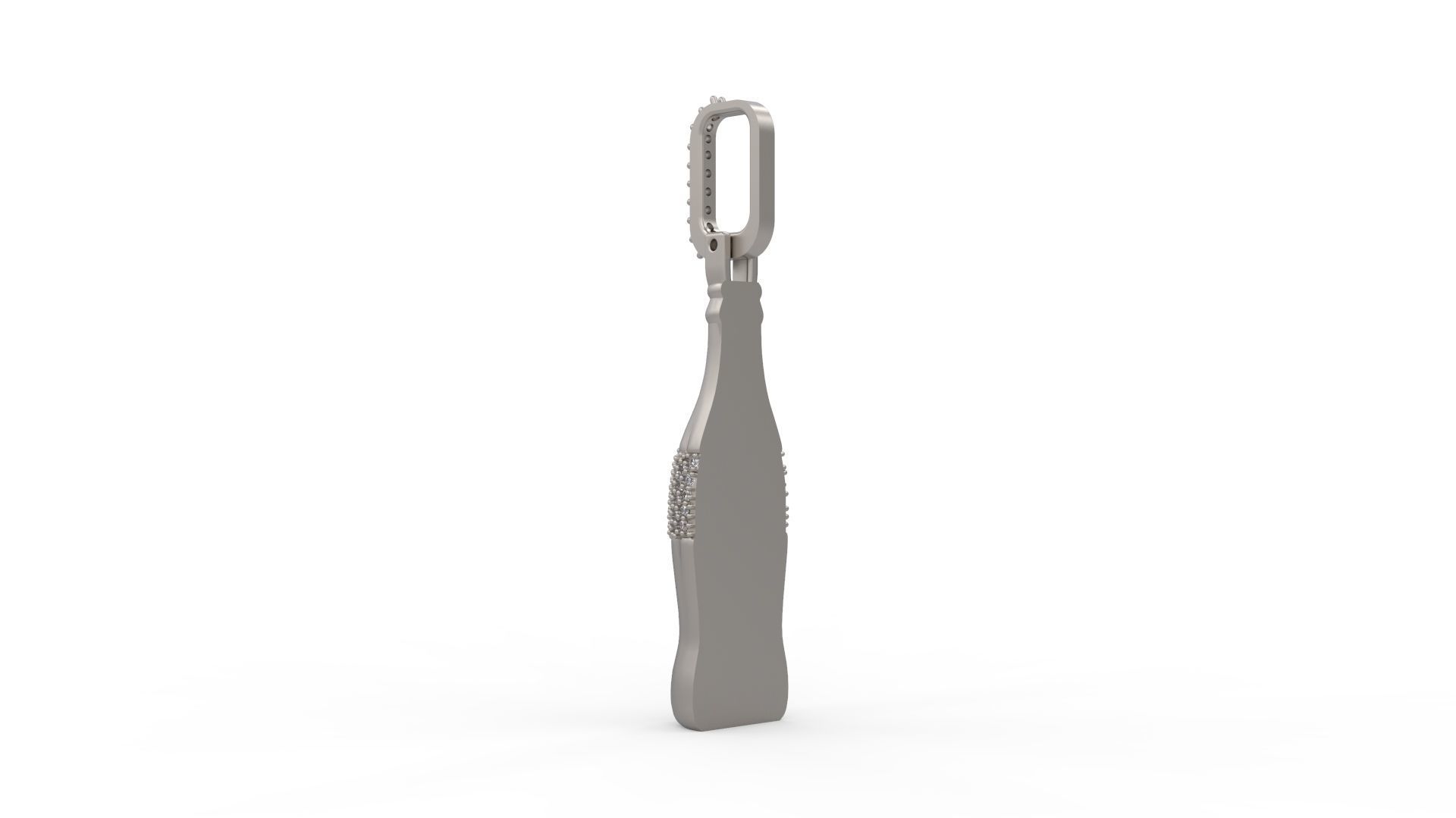 Coca Cola Pendant  3D print model_7