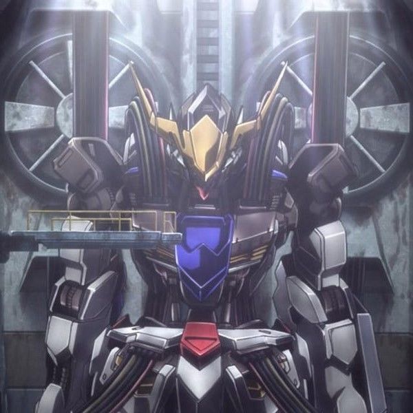 MG Gundam Barbatos almost anime accurate V Fin Free 3D print model_3