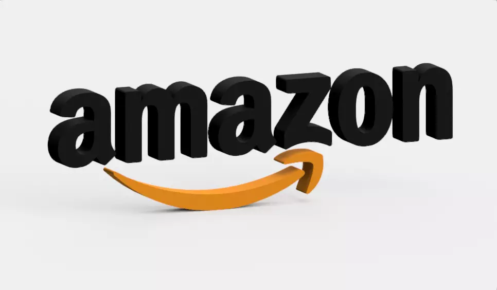 Amazone logo 3D model_0