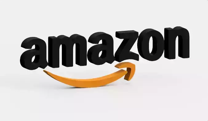 Amazone logo 3D model