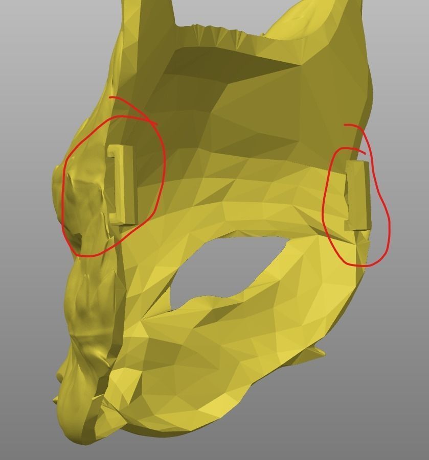 Cat Mask Mascara de Gato 3D print model_7