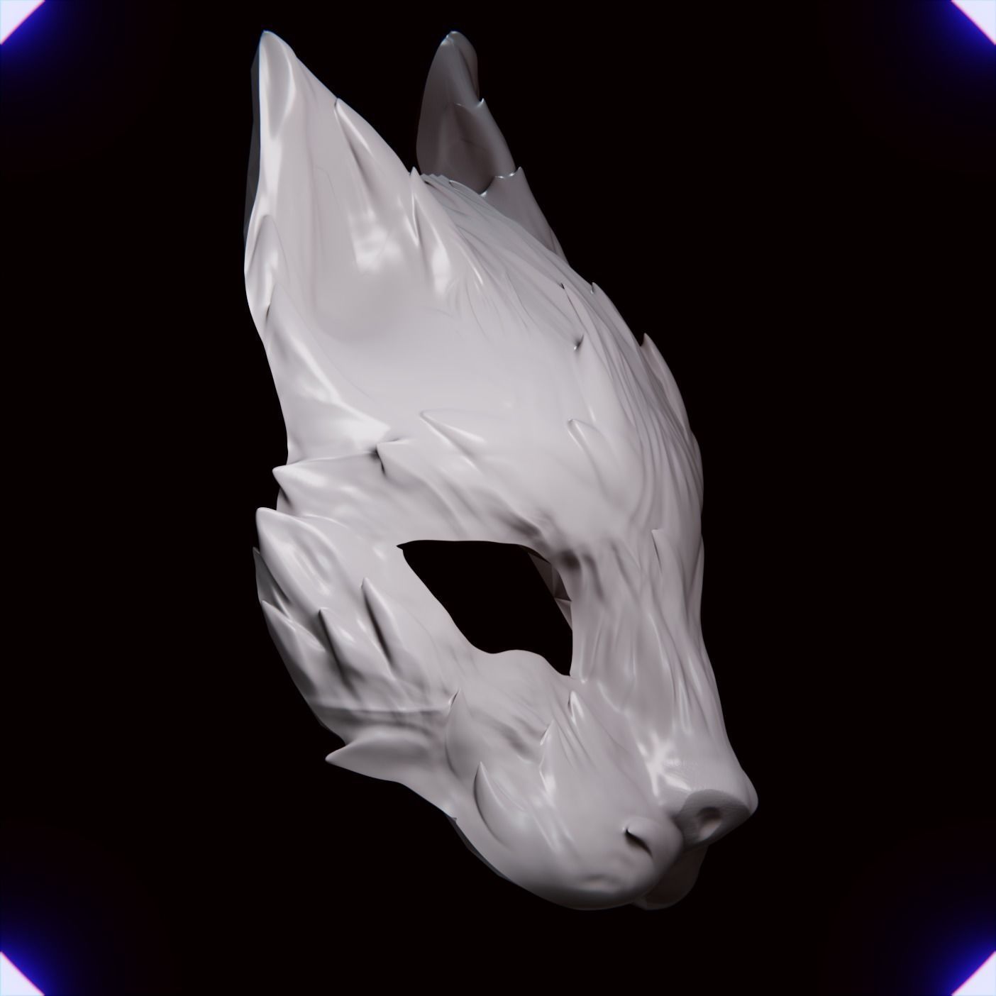 Cat Mask Mascara de Gato 3D print model_2