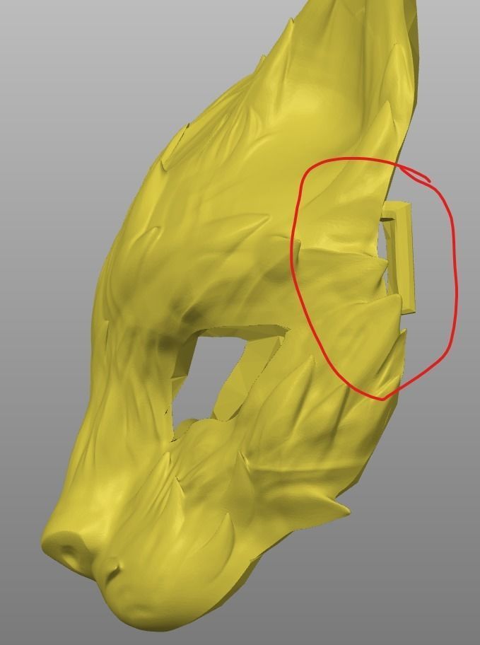 Cat Mask Mascara de Gato 3D print model_6