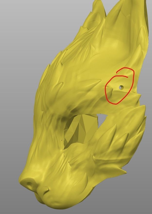 Cat Mask Mascara de Gato 3D print model_4