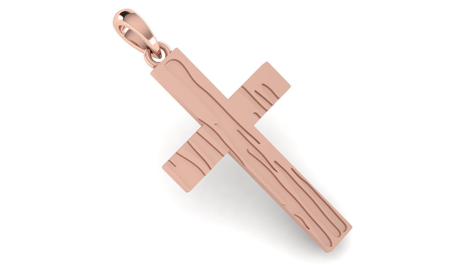 CROSS PENDANT CR205 3D print model_8