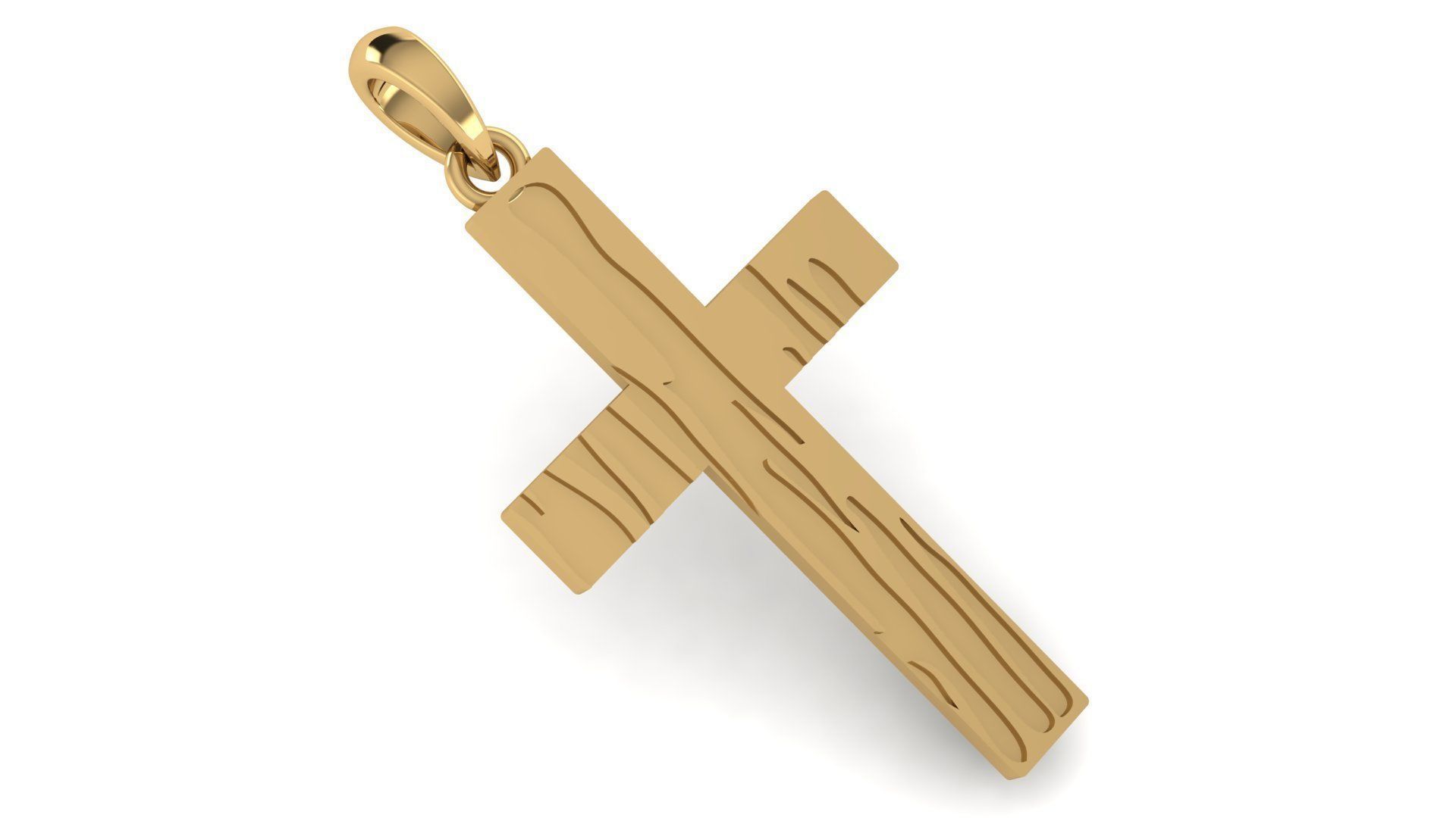 CROSS PENDANT CR205 3D print model_11