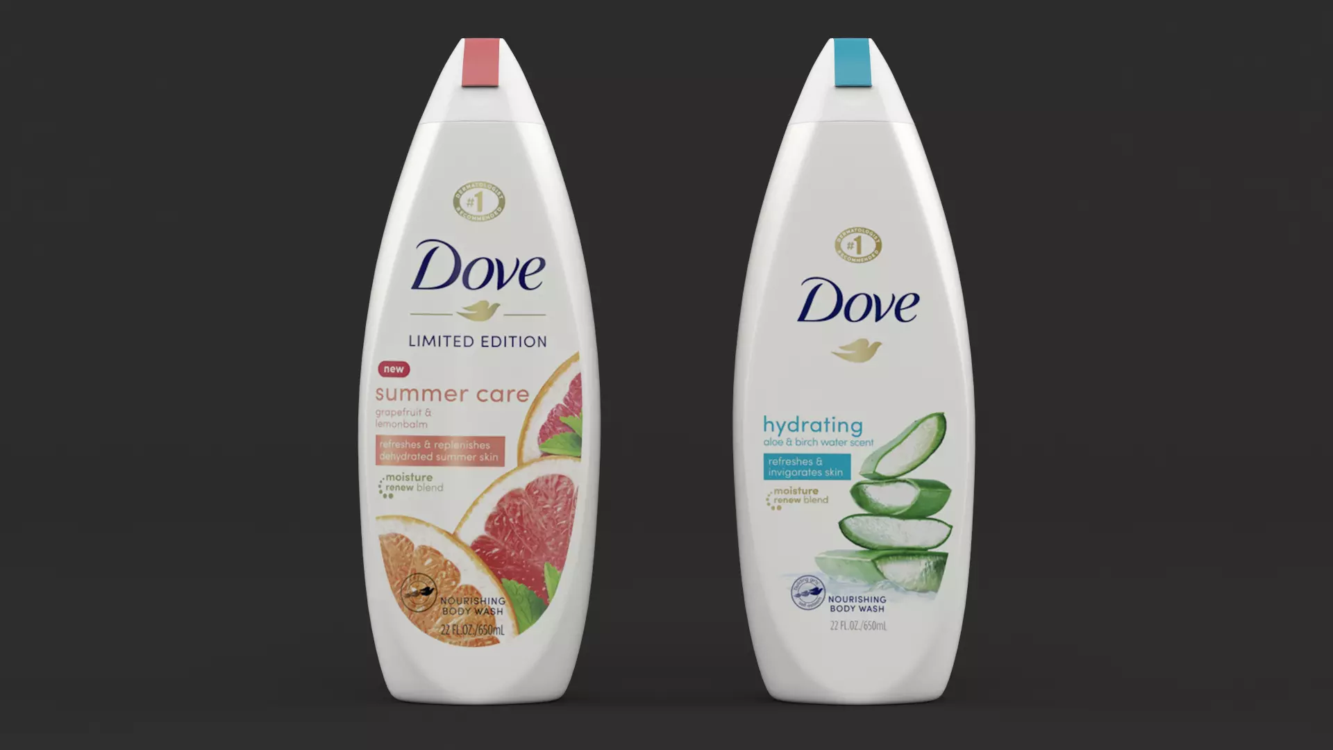 Dove Body Wash 3D model