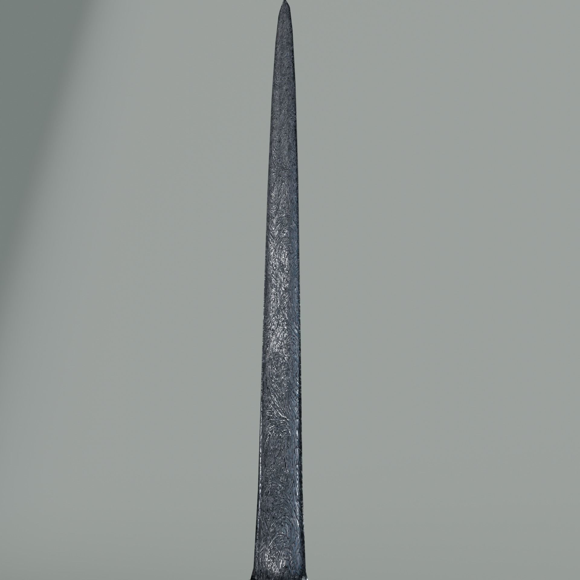 Low Poly Game Ready Stylized Sword Low-poly 3D model_3