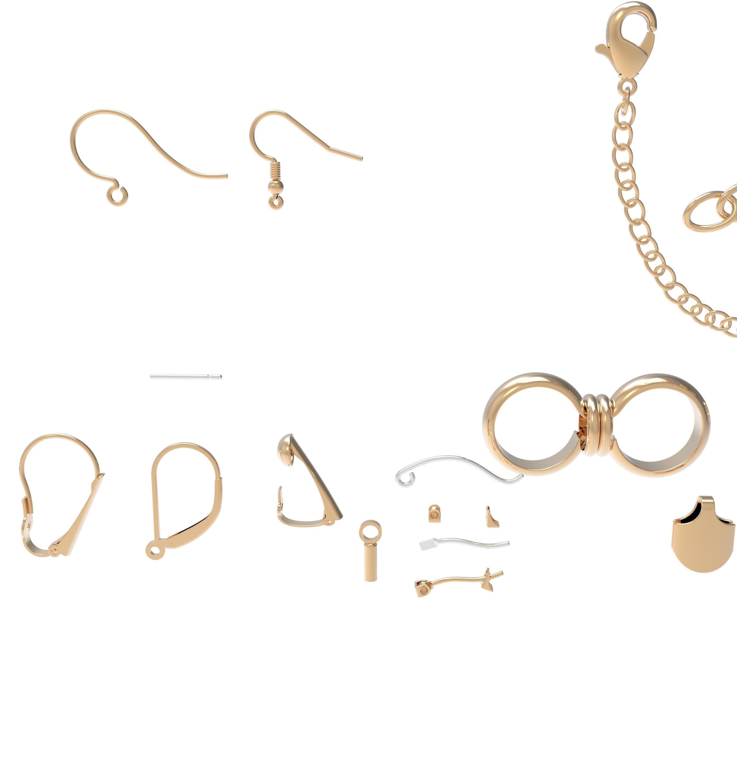 Jewelry design various source 3D print model_2