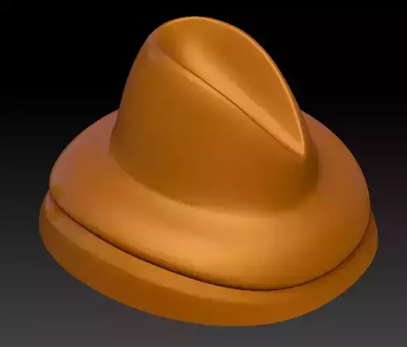 HAT BLOCK  GUS CREASED CROWN PINCHED FRONT