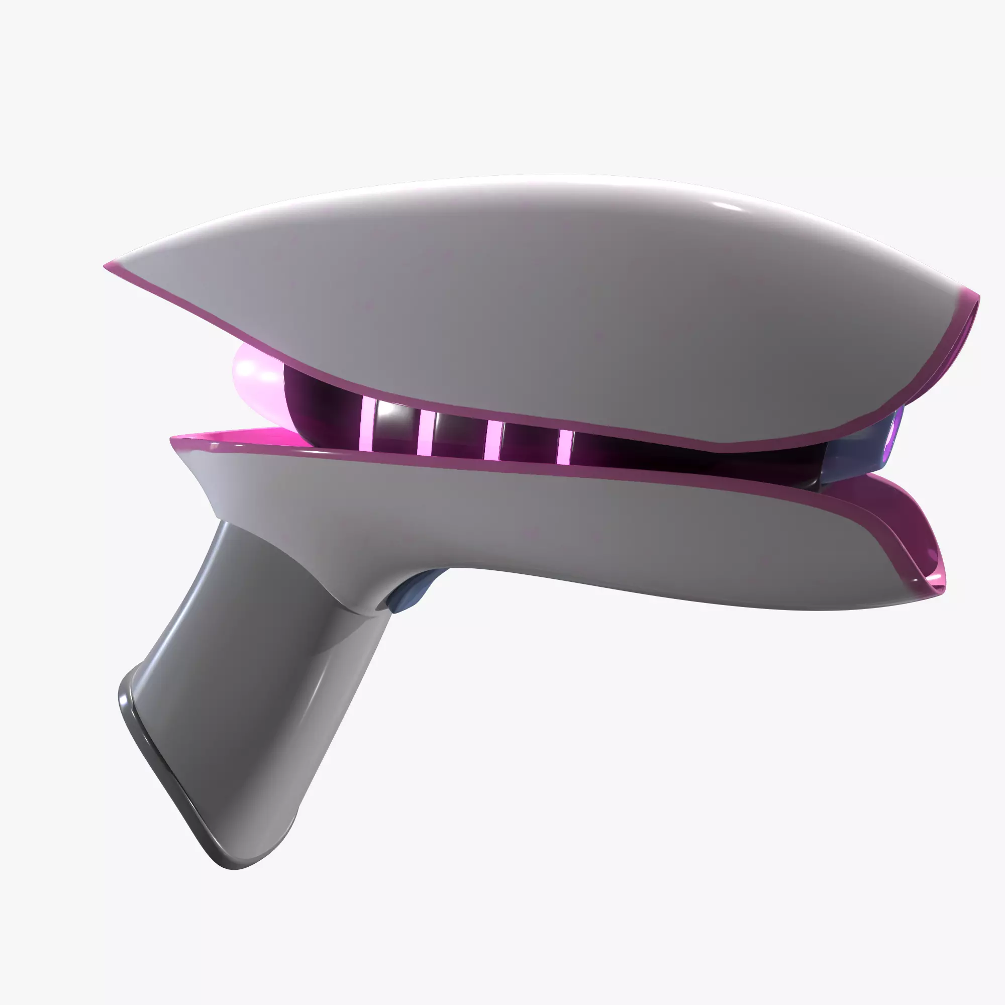 Portal Pistol Low-poly 3D model_0