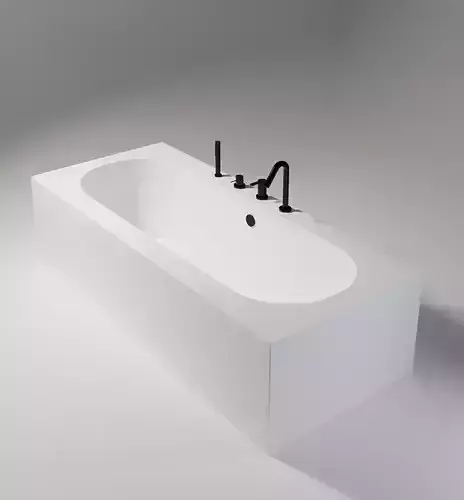 Bathtub HIMACS Taps Rubinetterie Treemme