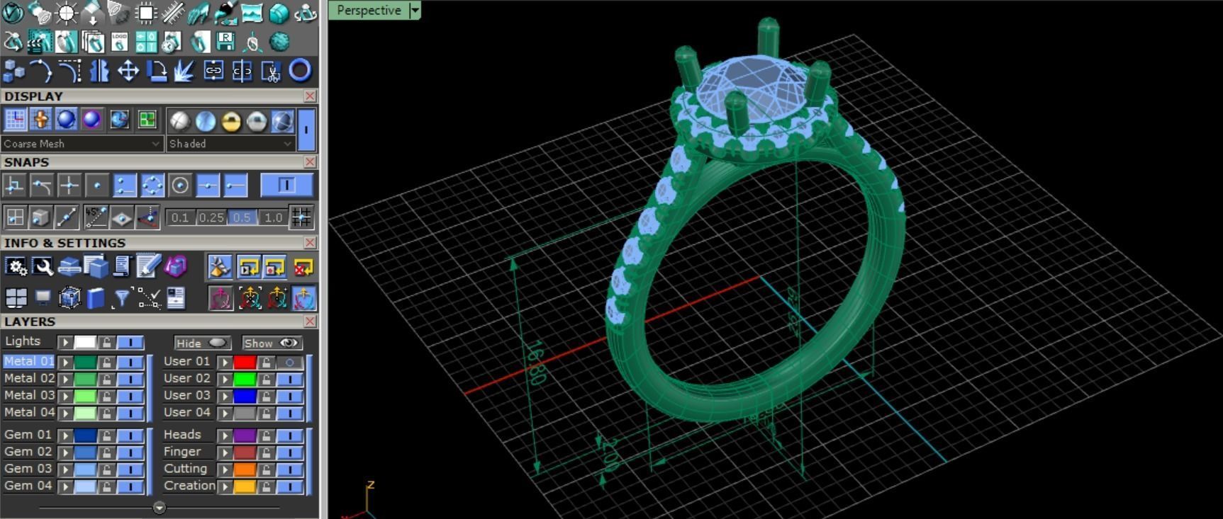 hailo ring 3D print model_3