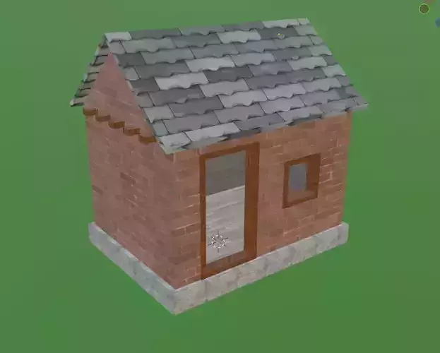 Small one-story house